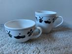 Twee Dutch Floral mokken met Holland decor mok, Huis en Inrichting, Keuken | Servies, Keramiek, Ophalen of Verzenden, Zo goed als nieuw