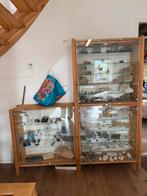 Ivar Vitrinekast met Glazen Deuren kast, Ophalen, Gebruikt, 50 tot 100 cm, 25 tot 50 cm