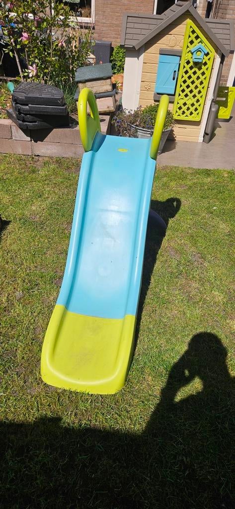 Smoby Glijbaan met Wateraansluiting en Anti-UV, Ophalen of Verzenden, Gebruikt, Glijbaan