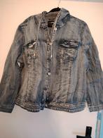 Super mooi spijkerjasje met capuchon mt 50 zgan, Kleding | Dames, Grote Maten, Ophalen of Verzenden, Zo goed als nieuw, Blauw