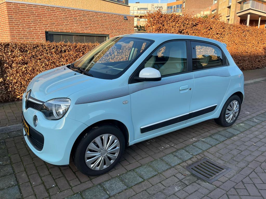Renault Twingo 1.0 (BJ 2014) baby blue / AIRCO (85.800 km), Auto's, Renault, Voorwielaandrijving, 839 kg, Twingo, Bedrijf