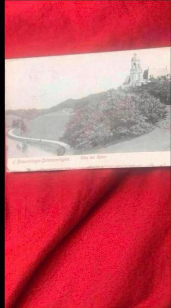 Ansichtkaart Villa ten Vijver Scheveningen, Ophalen of Verzenden, Voor 1920, Gelopen, Zuid-Holland