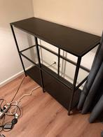 IKEA Vittsjo stellingkast zwart/bruin 100x93 cm, Ophalen, Gebruikt
