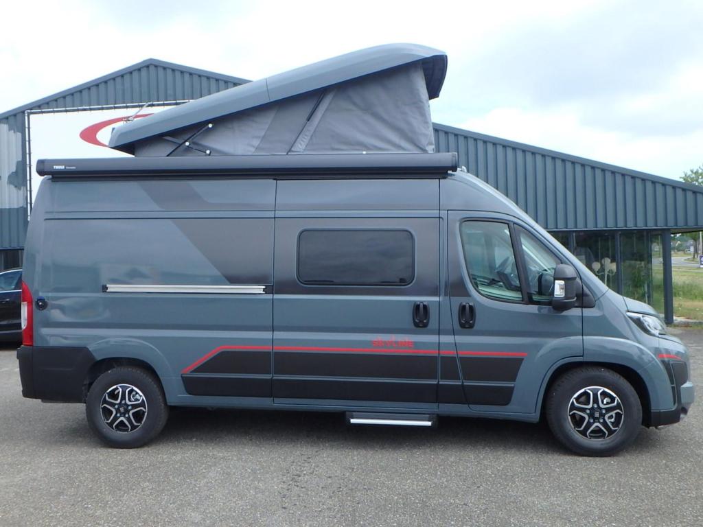 Bürstner B66 C600 Skyline AUTOMAAT, Caravans en Kamperen, Campers, Luifel, Ringverwarming, Fiat, Tot en met 2