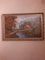 Kunstschilderij S. Riyadi, Antiek en Kunst, Ophalen of Verzenden