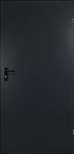 Stalen Volpaneel Buitendeur MZ41 | 89.5 X 201 Cm | Antraciet, Niet ingevuld, 80 tot 100 cm, Niet ingevuld, Nieuw