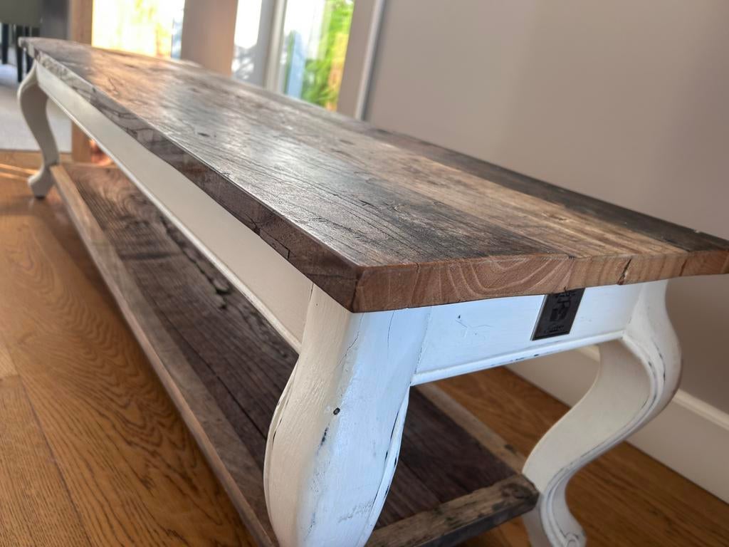 Riviera Maison sidetable /tv tafel, Huis en Inrichting, Tafels | Sidetables, Gebruikt, Landelijk / romantisch, Ophalen of Verzenden