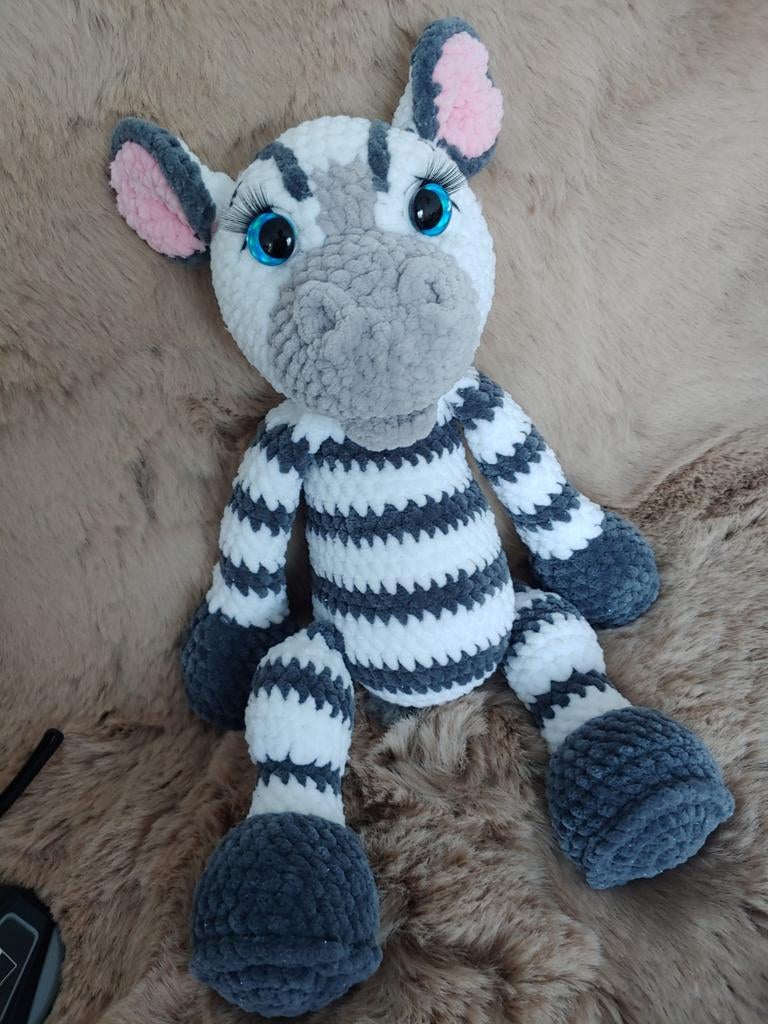 Zebra amigurumi, Ophalen of Verzenden, Overige typen
