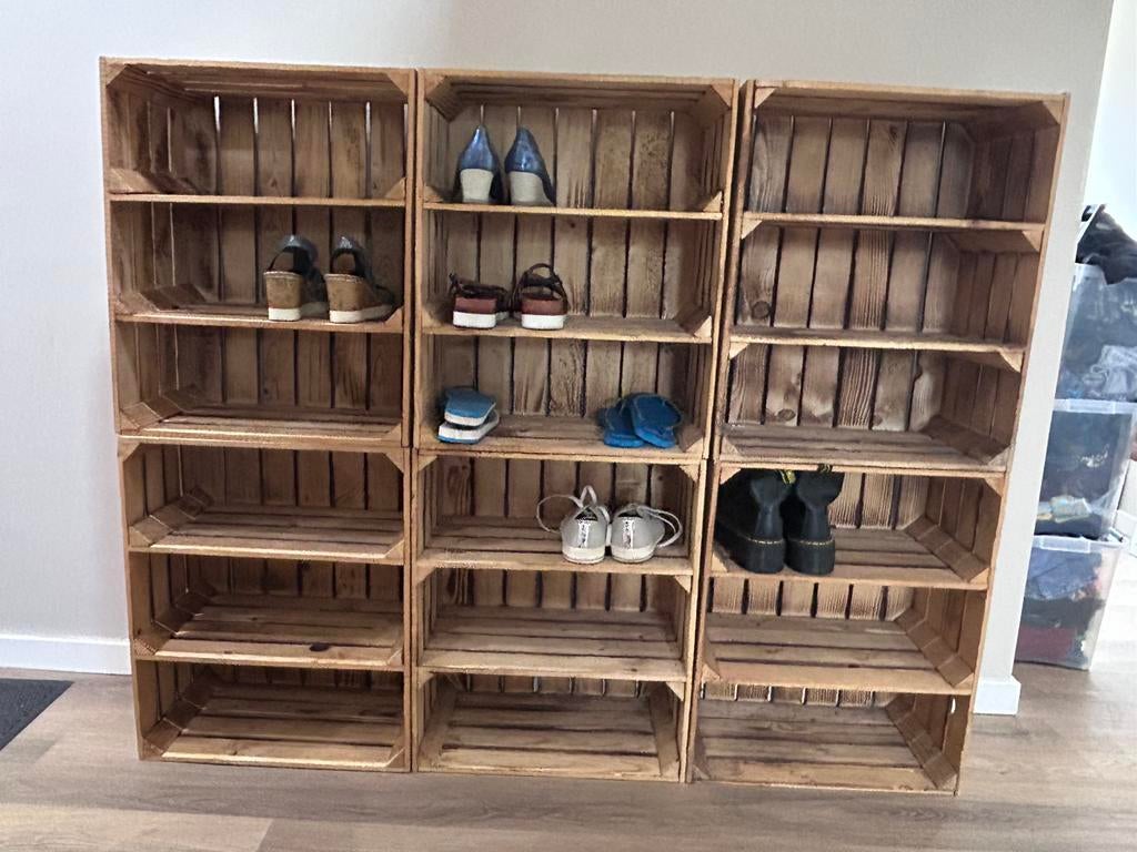 Schoenenkast, schoenenkisten, Ophalen, Zo goed als nieuw