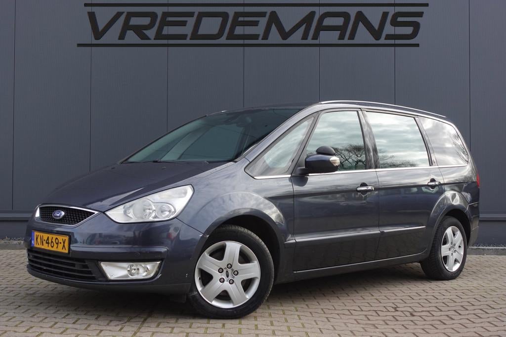 Ford Galaxy 2.0 TDCi Ghia 7 PERS, Auto's, Stof, Bedrijf, Diesel, Grijs