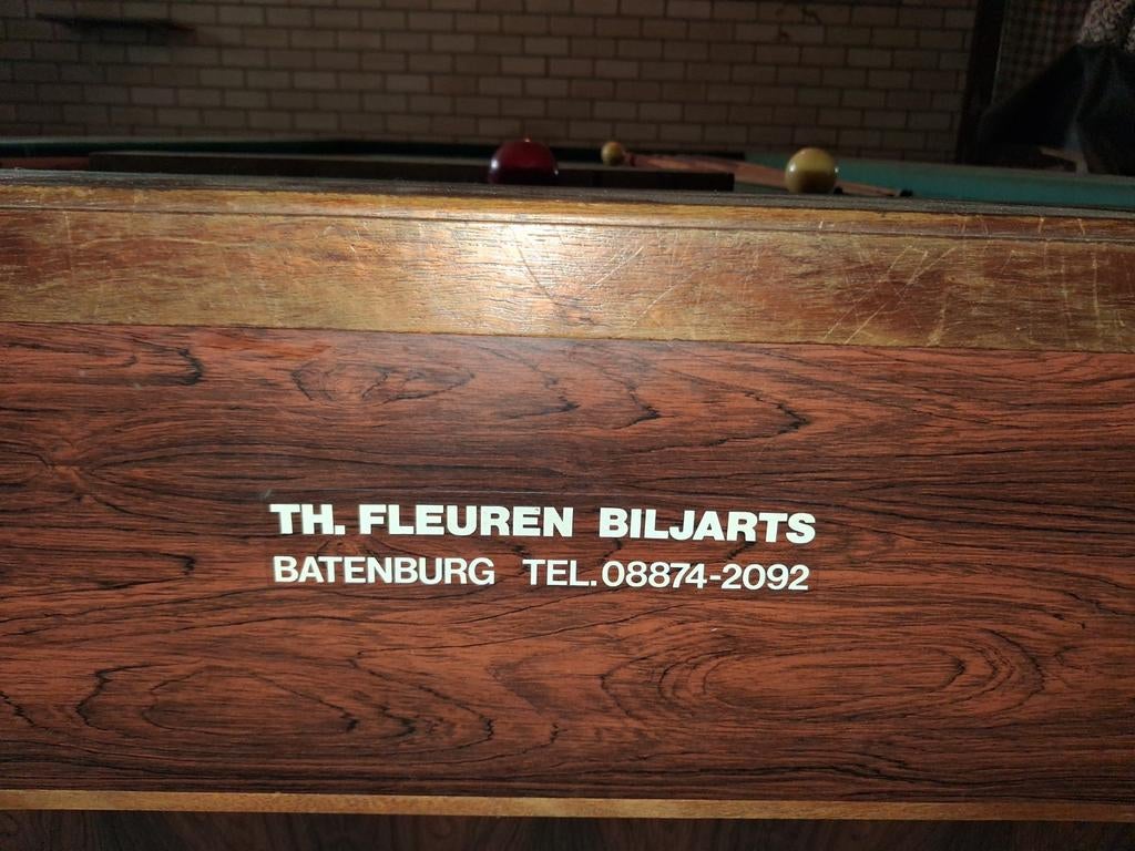 Professionele biljarttafel incl. keus en ballen., Sport en Fitness, Biljarten en Poolen, Ophalen