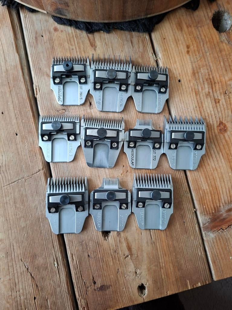 Meerdere aesculap scheerkoppen!, Dieren en Toebehoren, Ophalen of Verzenden