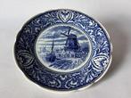 Delfts blauw wandbord Molenaanzicht Royal Sphinx Maastricht, Ophalen