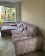 Hoekbank ribstof, Ophalen of Verzenden, Gebruikt