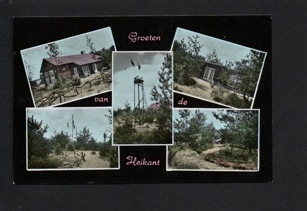 Groeten van de Heikant. Aalst-Waalre.(N.Br.), Verzamelen, Ophalen of Verzenden, 1960 tot 1980, Ongelopen, Noord-Brabant