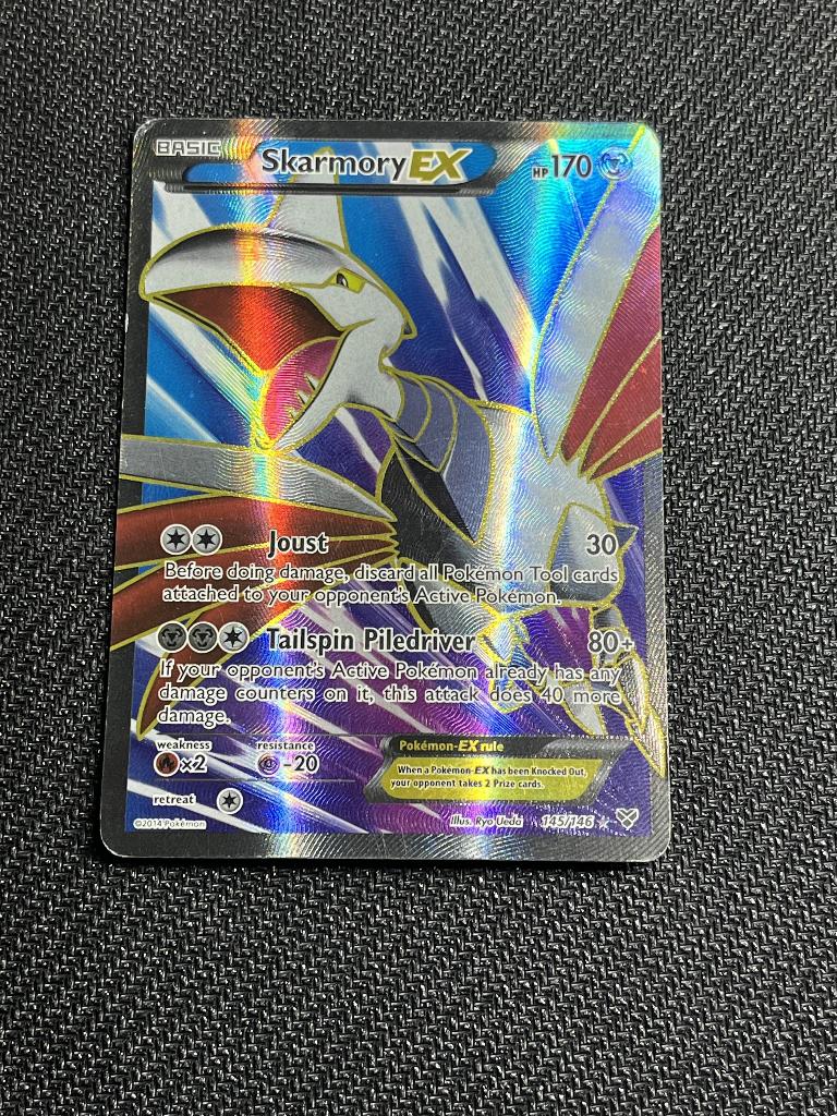 Skarmory EX (XY 145), Ophalen of Verzenden, Zo goed als nieuw, Losse kaart, Foil