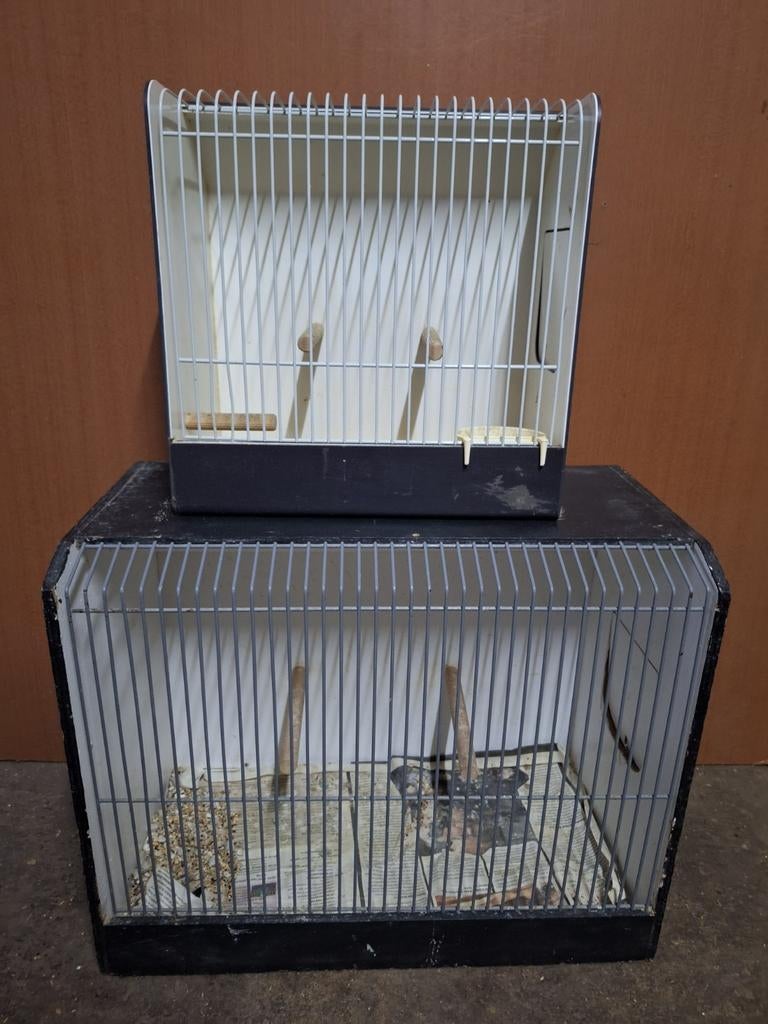 Vogel hokken meerdere, Ophalen, Gebruikt, Hout, Vogelkooi