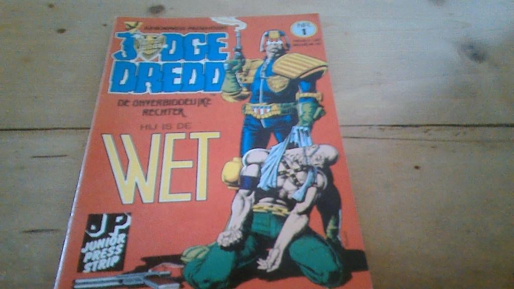 Judge Dredd, Boeken, Eén stripboek, Verzenden, Zo goed als nieuw
