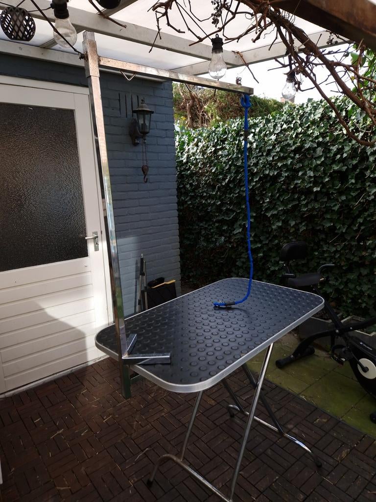 Inklapbare trimtafel, Dieren en Toebehoren, Honden-accessoires, Gebruikt, Ophalen