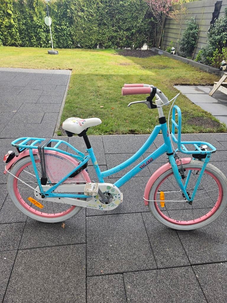 Volare meisjesfiets 20 inch, Fietsen en Brommers, Fietsen | Meisjes, Ophalen, Gebruikt, 20 inch
