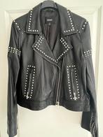 Dames leren Arma jas, Ophalen, Zo goed als nieuw, Maat 38/40 (M), Zwart