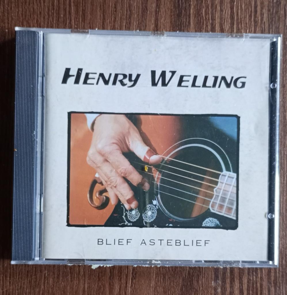 Henry Welling - Blief Asteblief cd, Verzenden, 1990 - 1999, Gebruikt