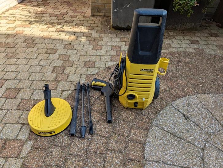 Kacher 2.38, Tuin en Terras, Hogedrukreinigers, Elektrisch, Ophalen