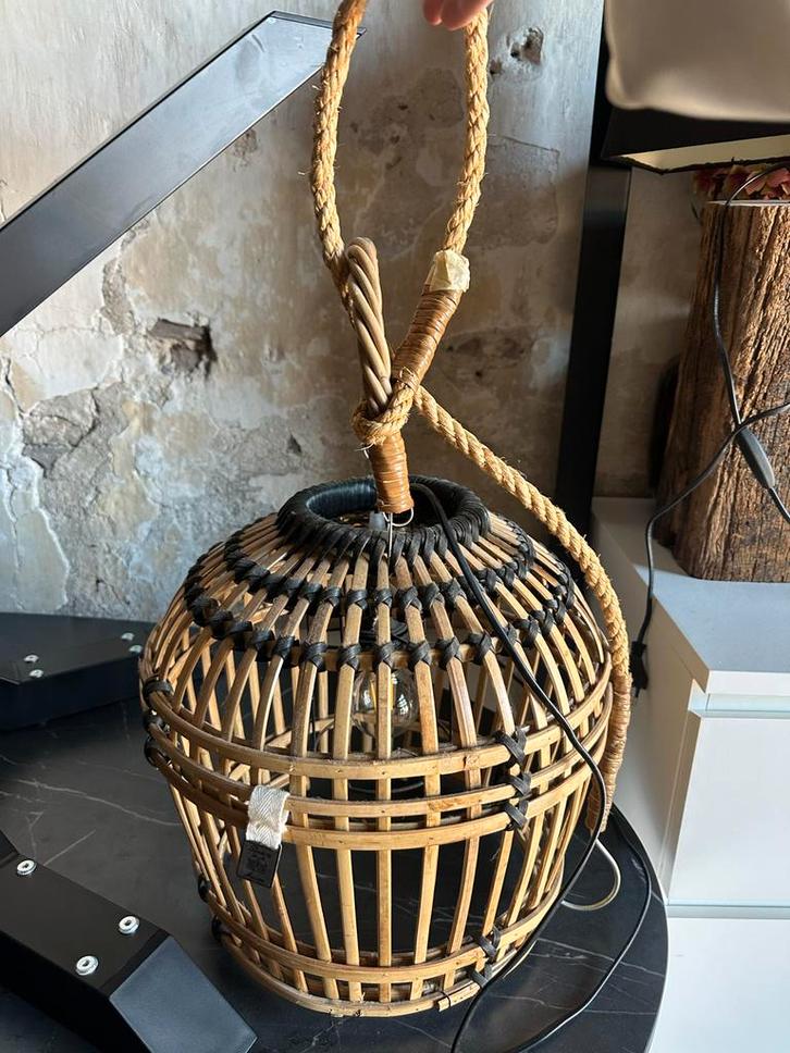 Rivièra Maison lamp, nooit gebruikt, Huis en Inrichting, Lampen | Hanglampen, Nieuw, Minder dan 50 cm, Hout, Ophalen of Verzenden