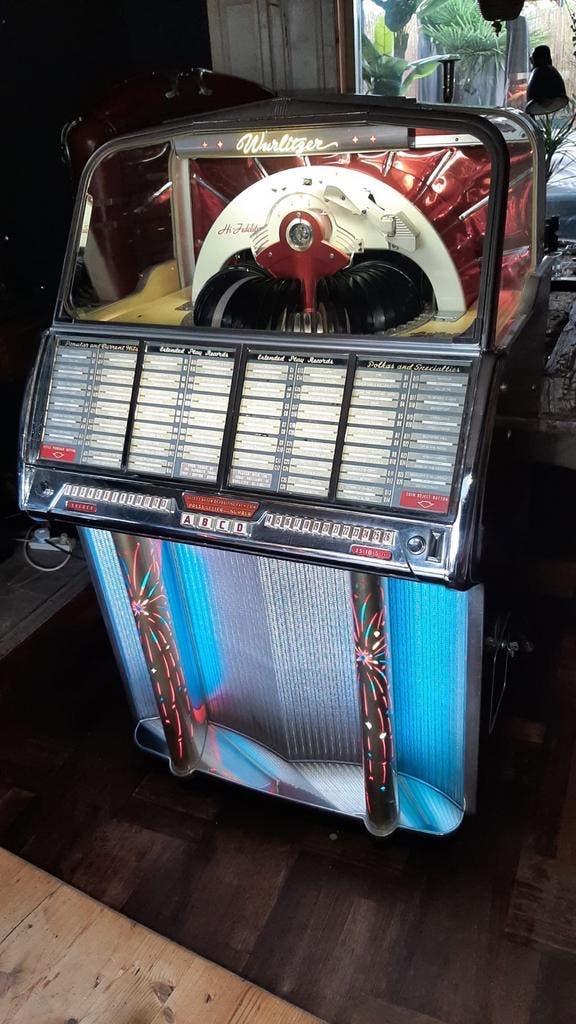 Wurlitzer 1800 Jukebox uit 1955, Ophalen, Gebruikt, 1950 tot 1960, Wurlitzer