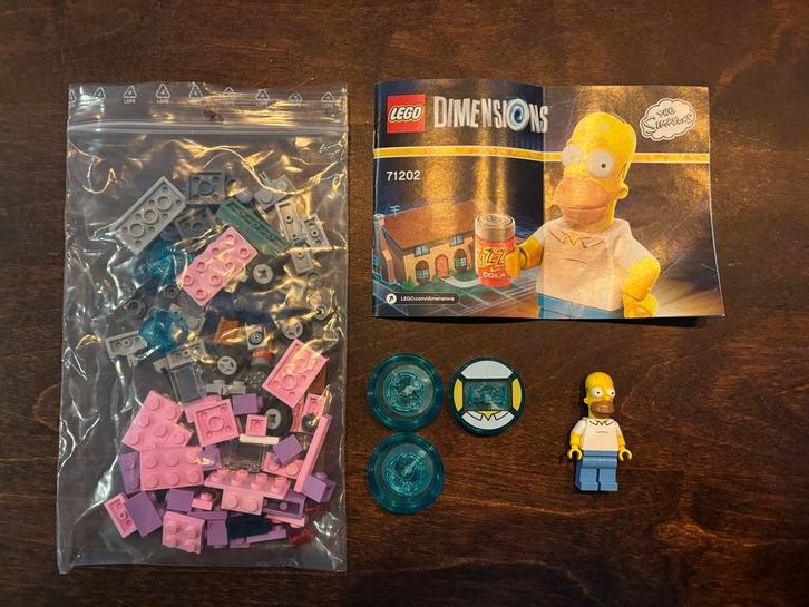 Lego Dimensions The Simpsons Level Pack 71202 - 100% Complee, Kinderen en Baby's, Speelgoed | Duplo en Lego, Zo goed als nieuw