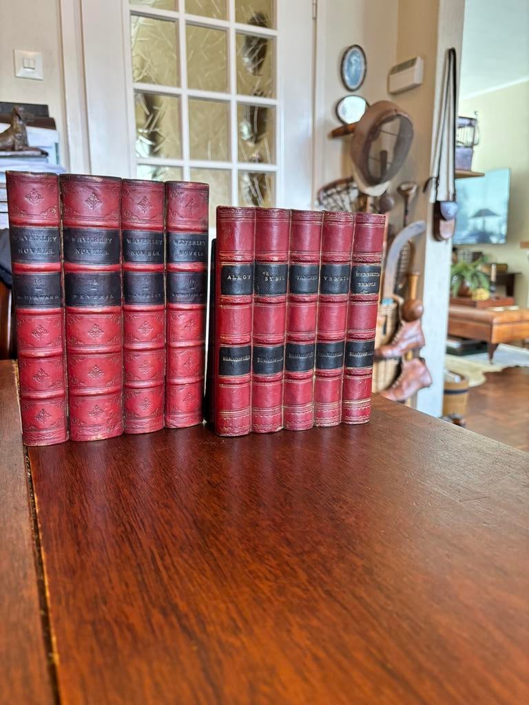 Vintage engels boekenrekje voor bijv. cd’s, Antiek en Kunst, Ophalen of Verzenden