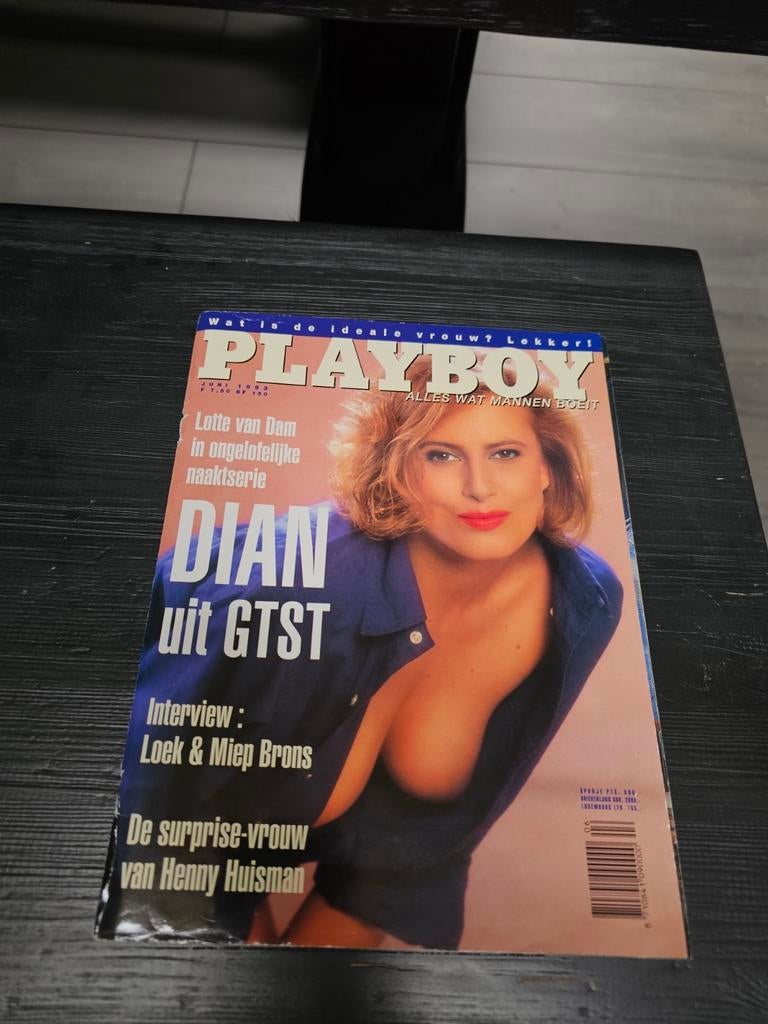 Playboy Juni 1993 - Dian uit GTST, Lotte van Dam, Boeken, Ophalen of Verzenden