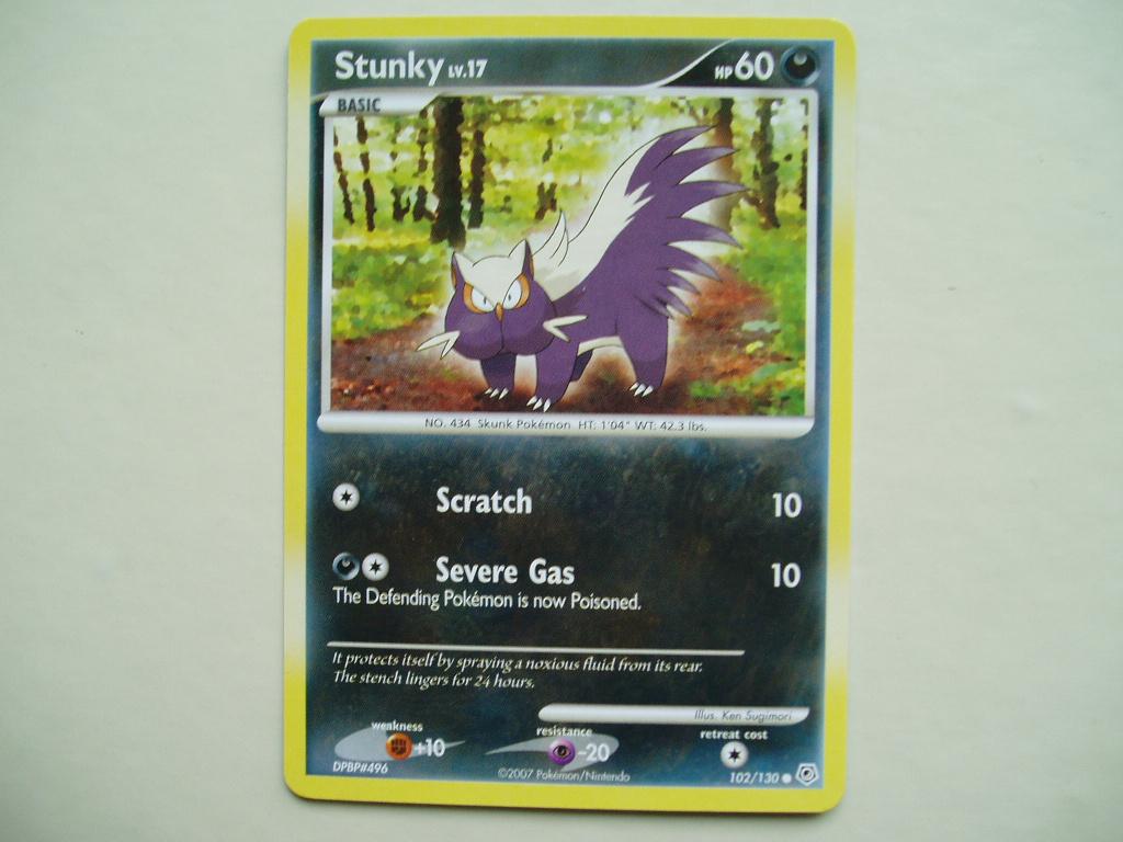 207. Stunky, 60 hp., Verzenden, Nieuw, Losse kaart, Foil