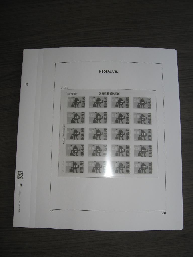 DAVO Luxe album bladen Velletjes 2002 t/m 2010, Leeg., Verzenden, Verzamelalbum