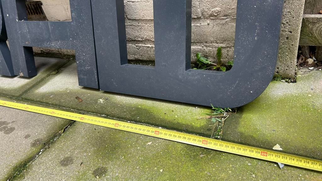 GsTar reclame letters, Ophalen of Verzenden, Zo goed als nieuw, Reclamebord