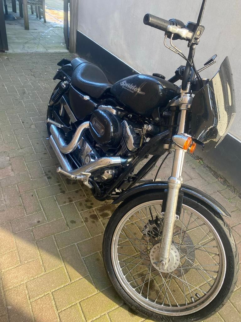 Harley Davidson XL1200C Sportster Custom, 2 cilinders, Meer dan 35 kW, Chopper, Motorrijbewijs A