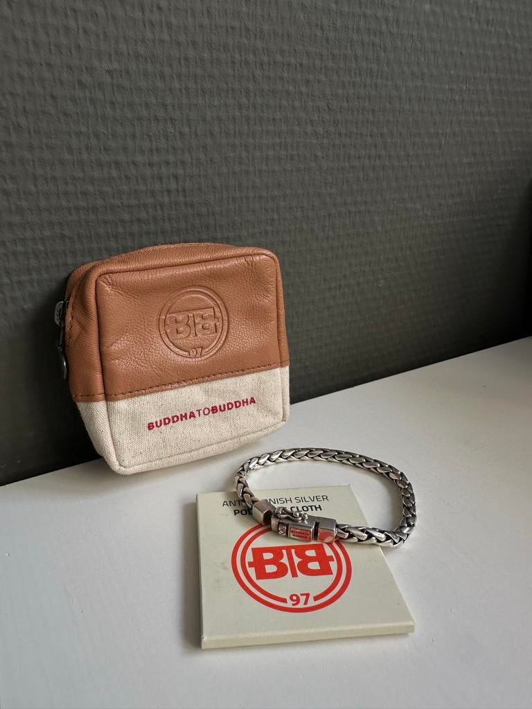 Buddha to Buddha Armband George Mini Zilver, Ophalen of Verzenden, Zo goed als nieuw, Zilver, Zilver