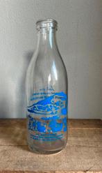 Franse melkfles blauw, Ophalen of Verzenden