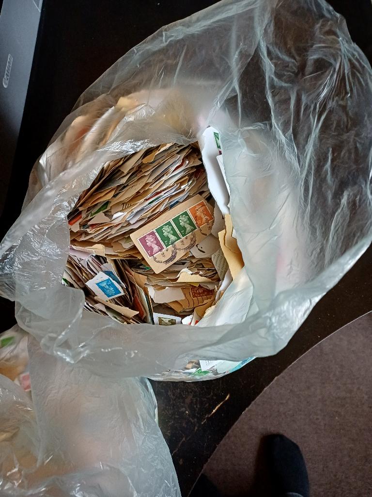 postzegels Engeland, Ophalen, Gestempeld