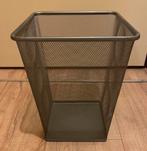 IKEA DOKUMENT ZILVERKLEURIGE PRULLENBAK, Ophalen of Verzenden, Zo goed als nieuw, Minder dan 10 liter, Metaal