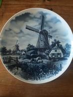 Wandbord delfts blauw, Ophalen