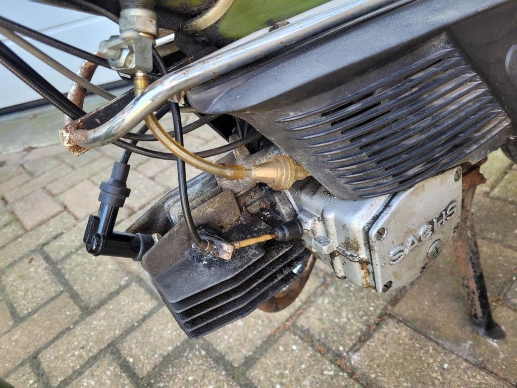 Sparta Buddy bromfiets - Klassieke groene uitvoering, Fietsen en Brommers, Brommers | Overige merken, Ophalen of Verzenden, Gebruikt