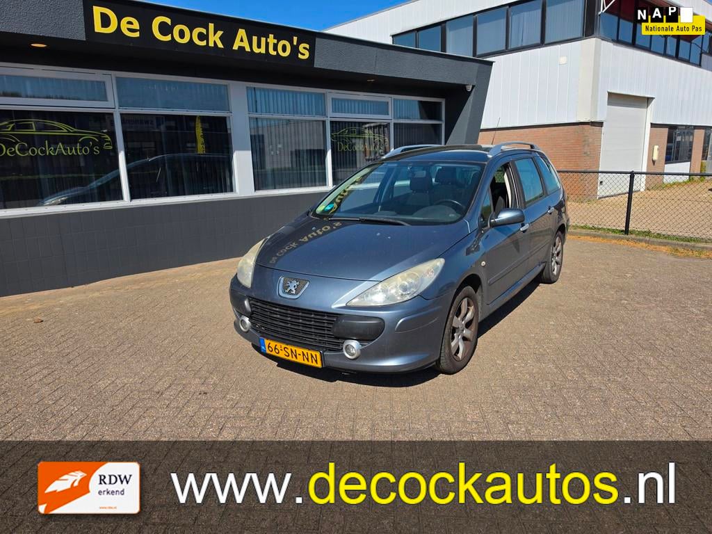 Peugeot 307 SW 2.0-16V Pack, 730 kg, 4 cilinders, 7 stoelen, Origineel Nederlands
