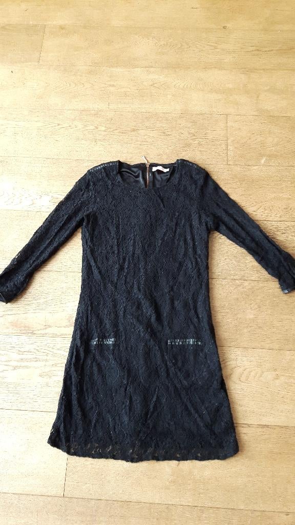 Jurk - Gala/ avond / kerst - kant - zwart - 38 - Le Ballon, Kleding | Dames, Maat 38/40 (M), Galajurk, La Ballon, Zwart