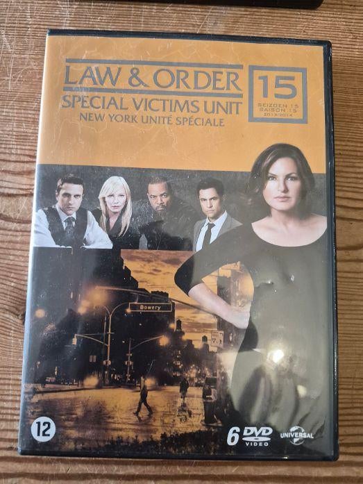 LAW & ORDER - SPECIAL VICTIMS UNIT - SEIZOEN 15, Cd's en Dvd's, Dvd's | Tv en Series, Boxset, Ophalen of Verzenden, Zo goed als nieuw