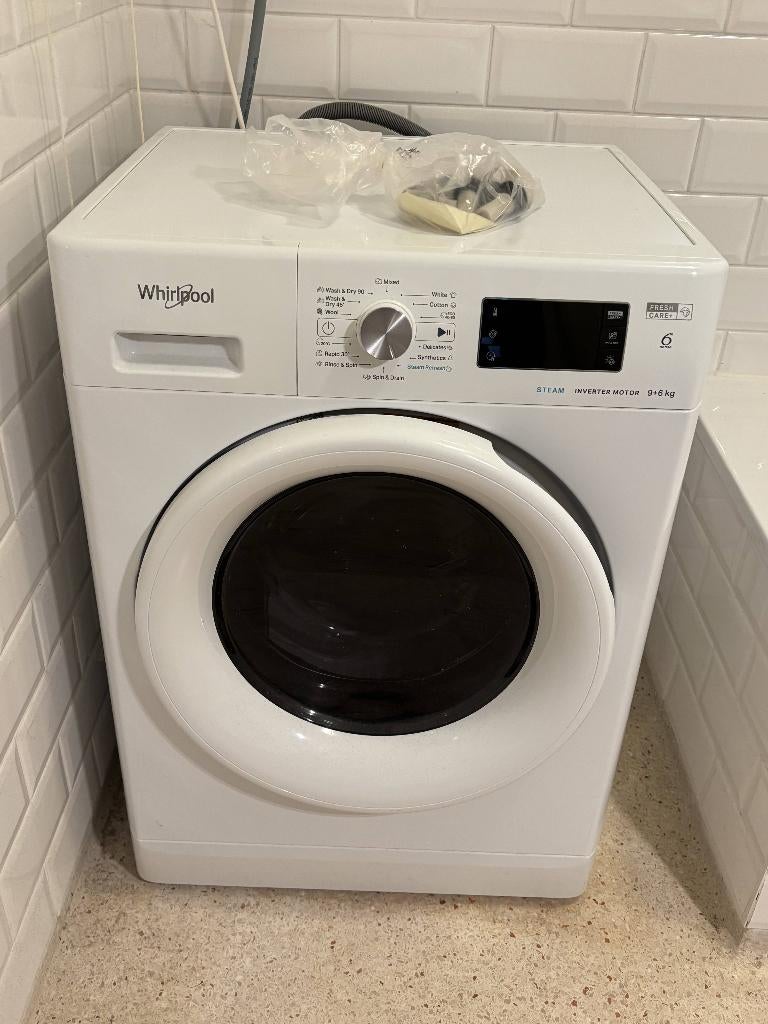 wasmachine, Ophalen, 1200 tot 1600 toeren, Gebruikt, Voorlader