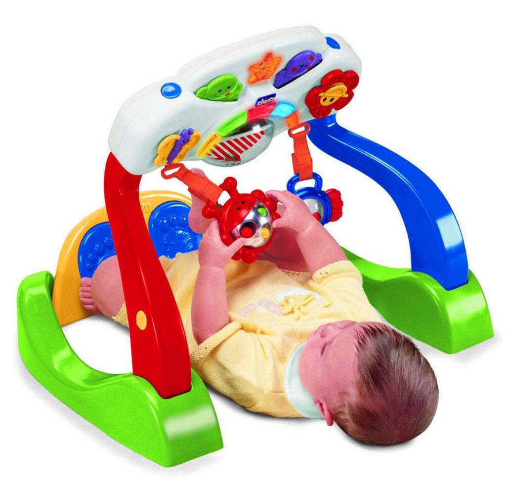 2st Chicco Babygym DUO met licht en geluid, Kinderen en Baby's, Speelgoed | Babyspeelgoed, Ophalen of Verzenden, Zo goed als nieuw