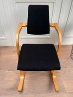 Stokke Actulum design stoel, Ophalen, Gebruikt, Zwart, Eén