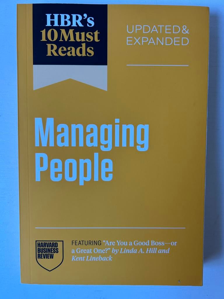 Management People Harvard Business Review, Ophalen of Verzenden, Gelezen, Management