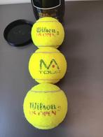 Wilson US Open tennisballen set van 3, Overige merken, Gebruikt, Ballen, L00